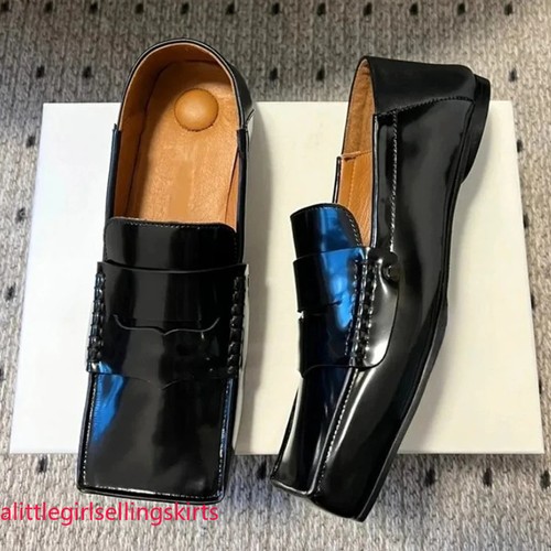 Mocassini moda pelle - , punta