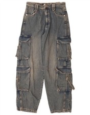 Jeans donna Zara cargo conici