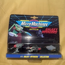 Bb60- Rare New Sealed Micro Machines Space #1 Galaxy Voyagers collection 