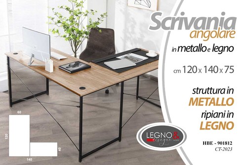 Tavolo scrivania angolare - tavolo,