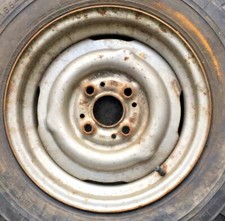 BMW 1602 1.6 1600 CERCHIO CERCHIONE RUOTA ACCIAIO ORIGINALE AUTO EPOCA  5Jx13 29