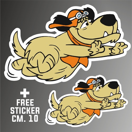 Adesivo muttley dastardly - muttley,