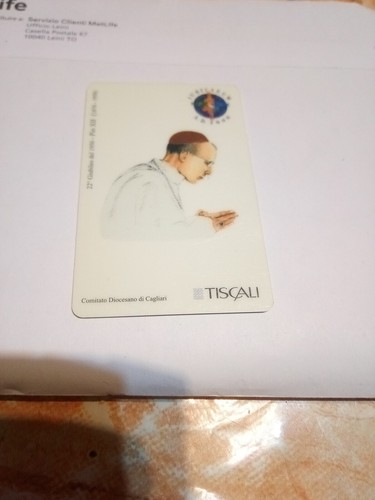Scheda telefonica rara tiscali - telefonica,