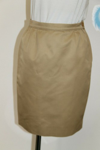 Gonna luxuosa camel cotone - camel, in