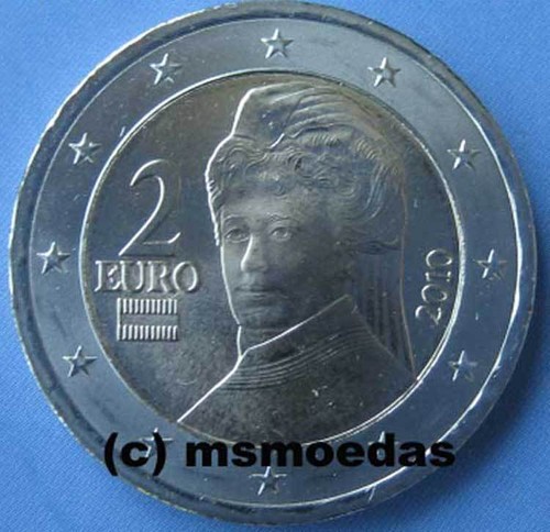 Austria euro moneta - 2, corso