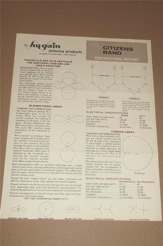 Vintage gain antenna - vintage, hy-gain