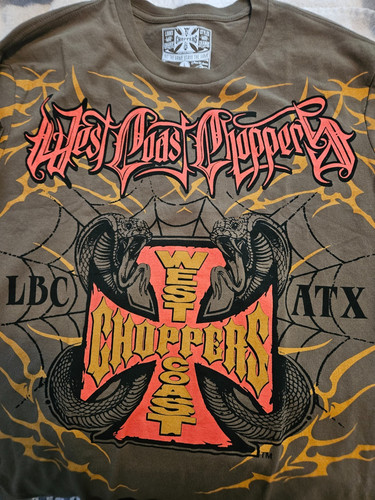 Shirt west coast choppers - west,