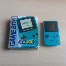 GAMEBOY COLOR CIANO CON SCATOLA ORIGINALE - Console In OTTIME CONDIZIONI