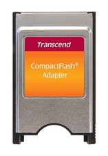 Transcend Adattatore PCMCIA CompactFlash trasferimento dati ad alta velocità