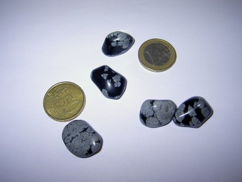 Pietra rotonda obsidiano - pietra,