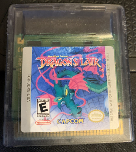 Dragons lair nintendo game - dragons,