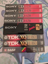Videocassette VHS nuove