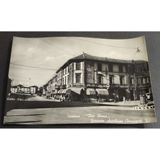 Cartolina Tortona - "Bar Roma" - Fermata Autolinee (Pernigotti)