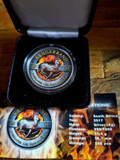 1 oz argento Krugerrand Iron Power Edition 2017, edizione 250 pezzi!