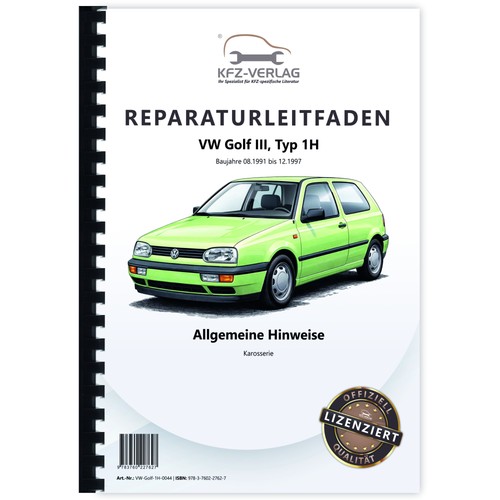 Golf 1991 1997 - 3, 1h