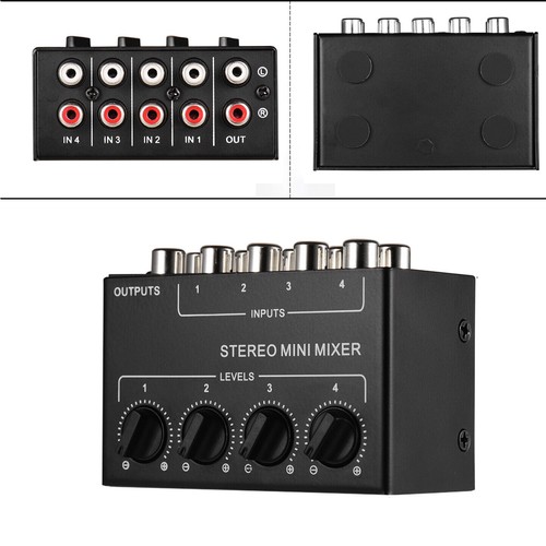 Mini mixer audio stereo - audio,