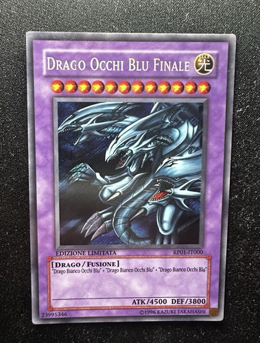 Drago finale occhi - finale, blu