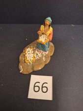 L66 - Pastore presepe napoletano Venditrice di uova originale S. Gregorio Armeno