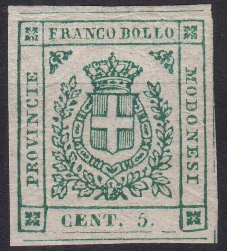 Modena 1859 centesimi verde - 1859,