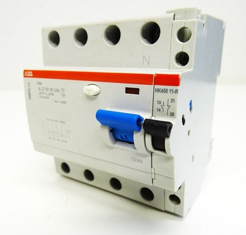 Interruttore protezione abb - di,