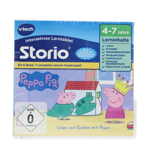 Vtech storio peppa pig - storio, wutz