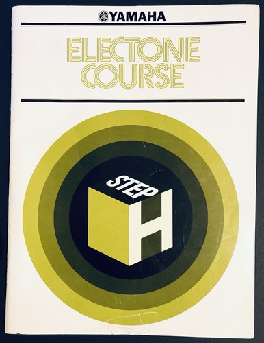 Yamaha electone course - course, 1978