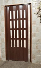 Porta soffietto con finestre - porta,