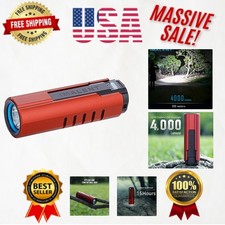 Torcia Portatile Alta Potenza 4000 Lumen - LED con 6 Modalità per Versatilità