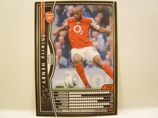 Panini WCCF 2004-05 Thierry Henry 1977 Francia n.14 Arsenal FC Inghilterra CFW LWG