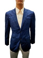 Suitsupply giacca uomo  blu rigata tono su tono