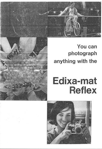 Edixa mat reflex camera - edixa-mat,