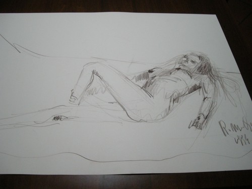 Disegno nudo roberto - disegno,