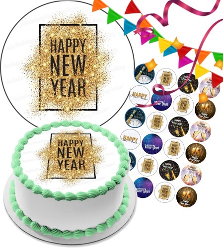 Cake topper capodanno - cake,