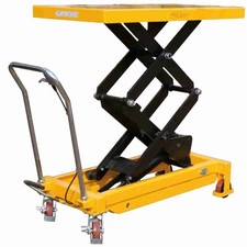 Piattaforma elevatrice manuale