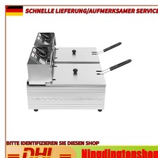 Friggitrice doppia 12L