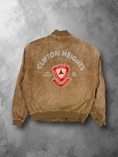 Giubbotto Bomber Uomo Marrone