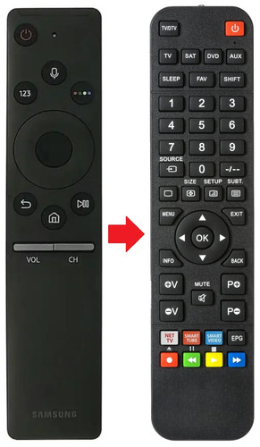 Telecomando adatto per samsung - adatto,