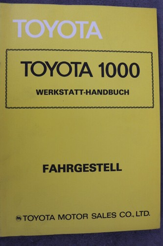 Toyota 1000 1977 telaio - 1000, "1977"