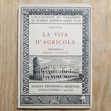 Tacito La Vita Di Agricola