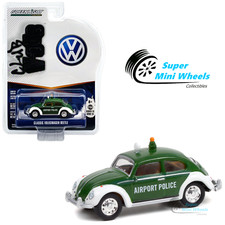 Greenlight 1:64 Club V-Dub - VW Maggiolino - Copenaghen, Danimarca Polizia aeroportuale