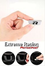 Logo Alluminio Volante Black