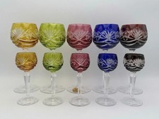 Set 10 bicchieri da vino e