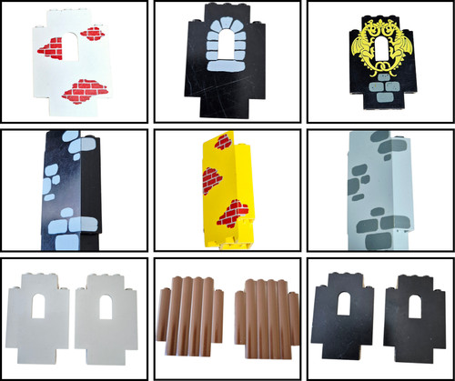 Lego muro angolare - muro,