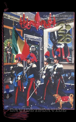 Calendario storico dell arma - calendario, dell'arma