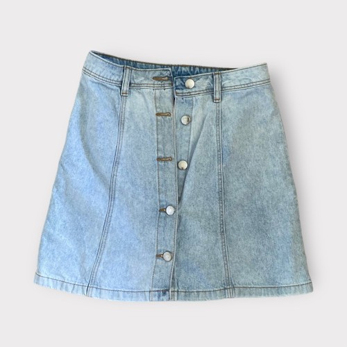 Gonna corta denim divisa m - gonna, h&m
