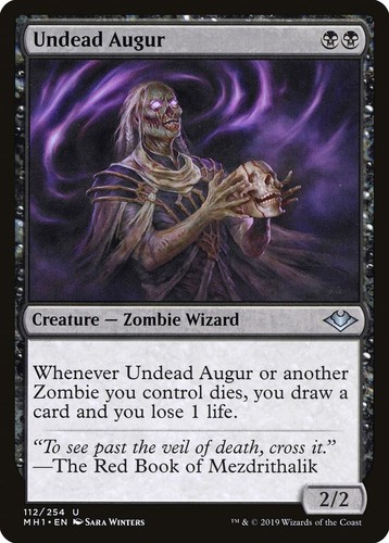 Undead augur modern horizons - ~,