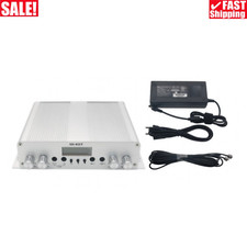 Trasmettitore FM 25W Stereo PLL Stazione Radio Broadcast con Alimentatore DC