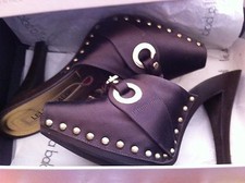 LELLA BALDI SABOT RASO e PELLE