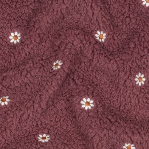 Tessuto orsacchiotto fiori