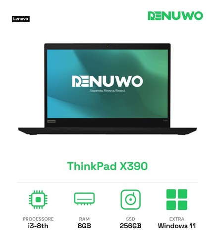 Notebook lenovo thinkpad x390 - notebook,